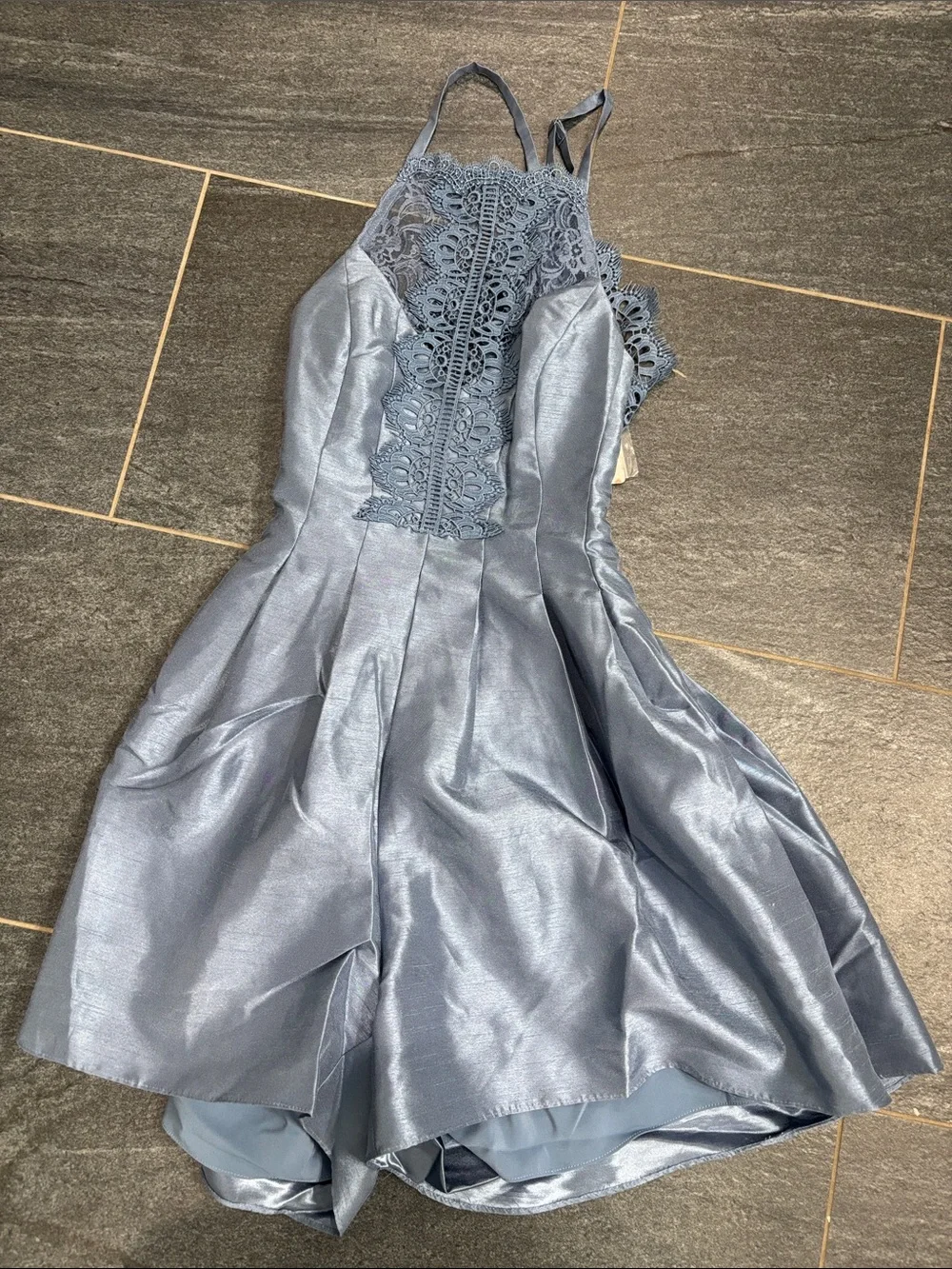 NWT FP Heart to Heart romper in “Sky”